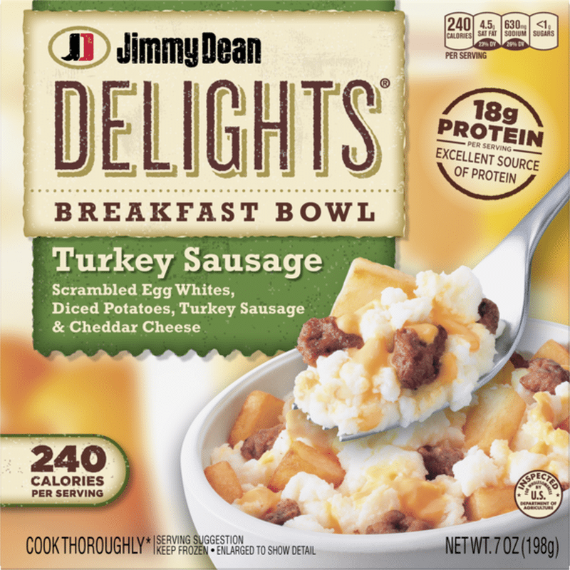 Jimmy Dean Turkey Sausage Breakfast Bowl (7 oz) from Food Lion - Instacart