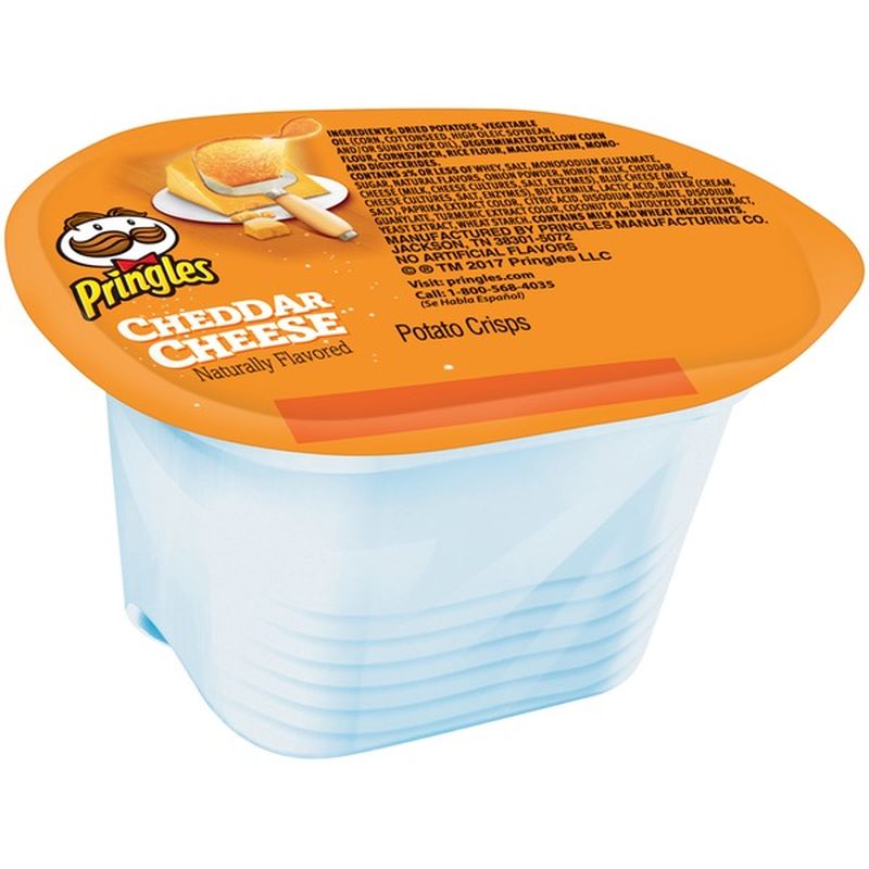 Pringles Crisps Snack Stacks Cheddar Cheese .74oz (0.74 oz) - Instacart