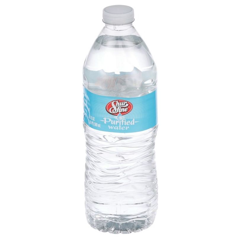 Shurfine Purified Water (16.9 fl oz) Delivery or Pickup Near Me - Instacart