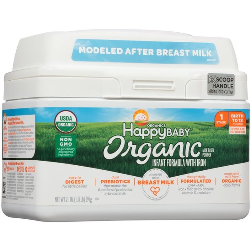 happy organic baby formula