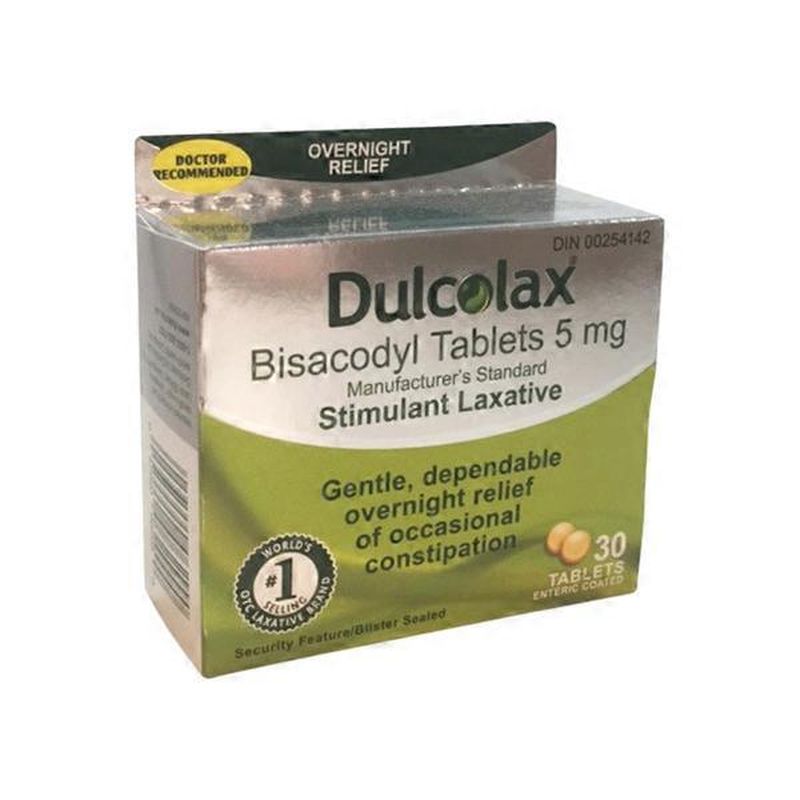 Dulcolax Laxative Tablets (30 ct) Delivery or Pickup Near Me Instacart