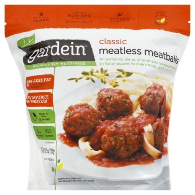 Gardein Classic Meatless Meatballs (12.7 oz) from Wegmans Instacart