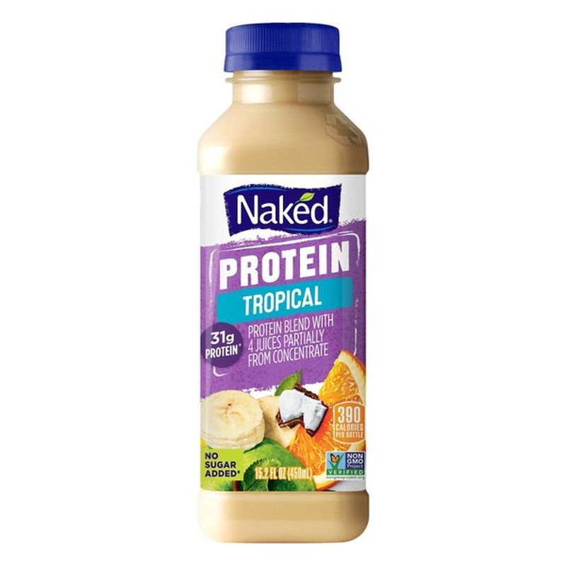 Naked No Sugar Added Protein Juice Smoothie 152 Fl Oz From Food Lion 0087