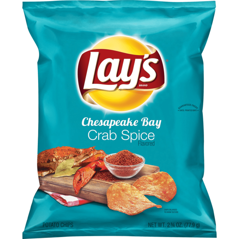 Lay's Chesapeake Crab Spice Potato Chips (2.75 oz) - Instacart