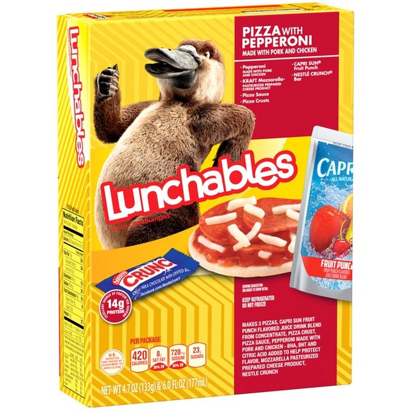 Lunchables Lunch Combinations Pizza with Pepperoni (10.7 oz) from Cub