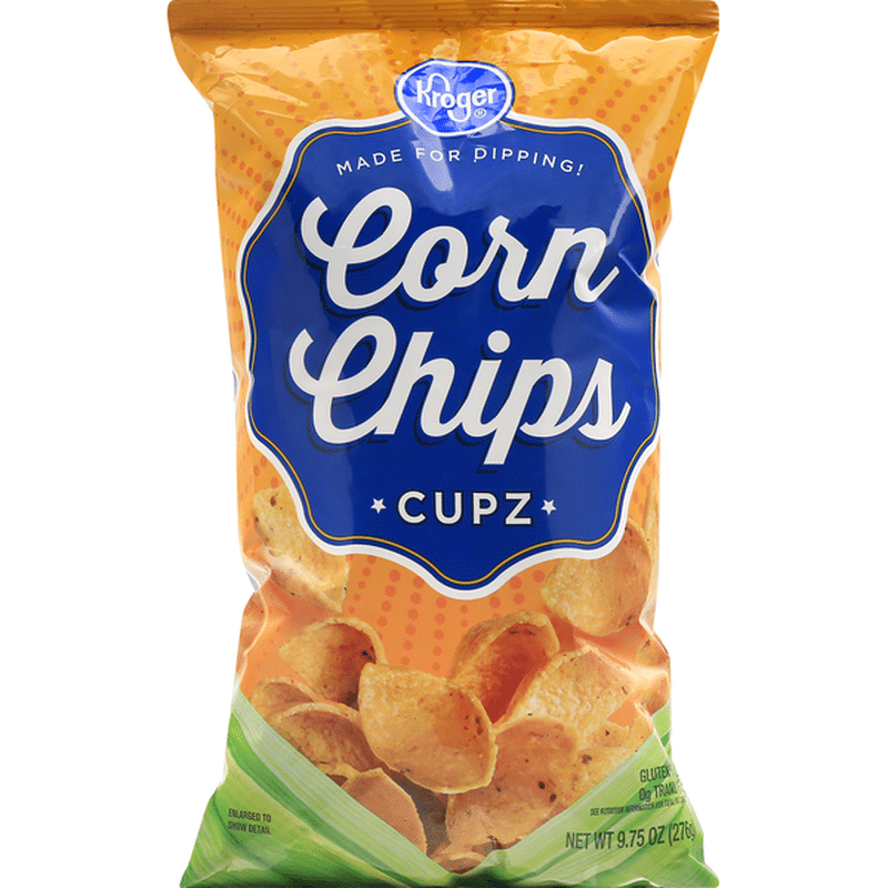 Kroger Corn Chips, Cupz (9.75 oz) - Instacart