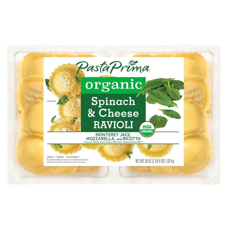 Pasta Prima Organic Spinach And Cheese Ravioli (36 oz) Instacart