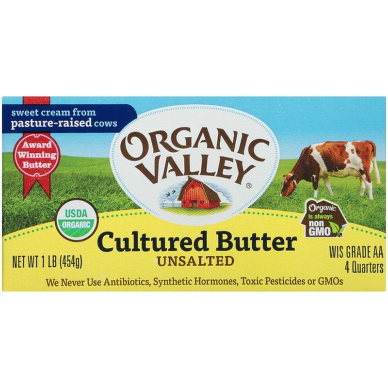 Organic Valley Cultured Unsalted Organic Butter