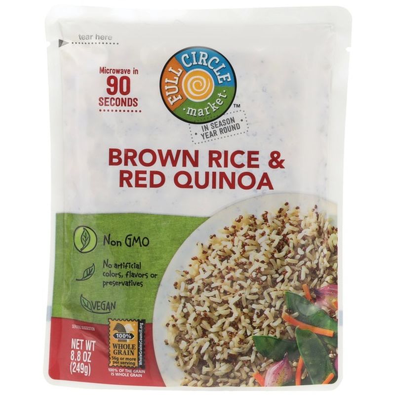 Full Circle Brown Rice & Red Quinoa (8.8 oz) - Instacart