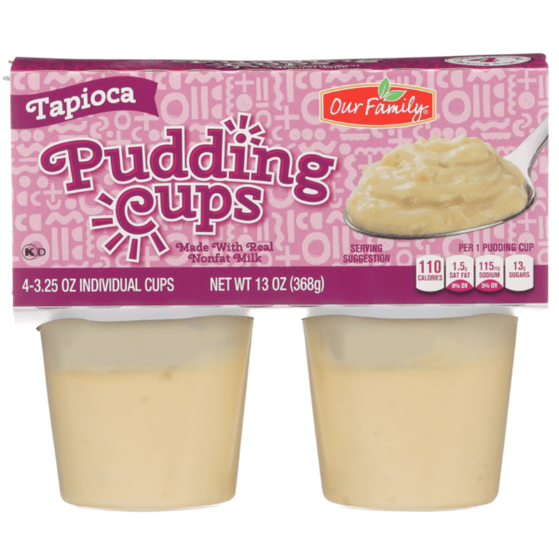 Our Family Tapioca Pudding Cups (13 oz) Delivery or Pickup Near Me