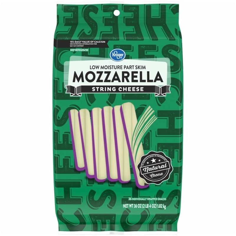Kroger Mozzarella String Cheese (36 oz) from Kroger Instacart