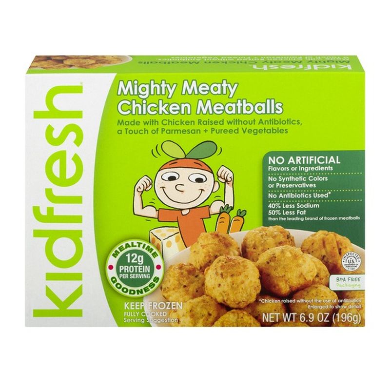 Kidfresh Mighty Meaty Chicken Meatballs (7.4 oz) from Publix Instacart