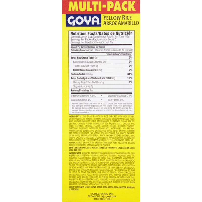 Goya Yellow Rice Spanish Style (24 oz) Instacart