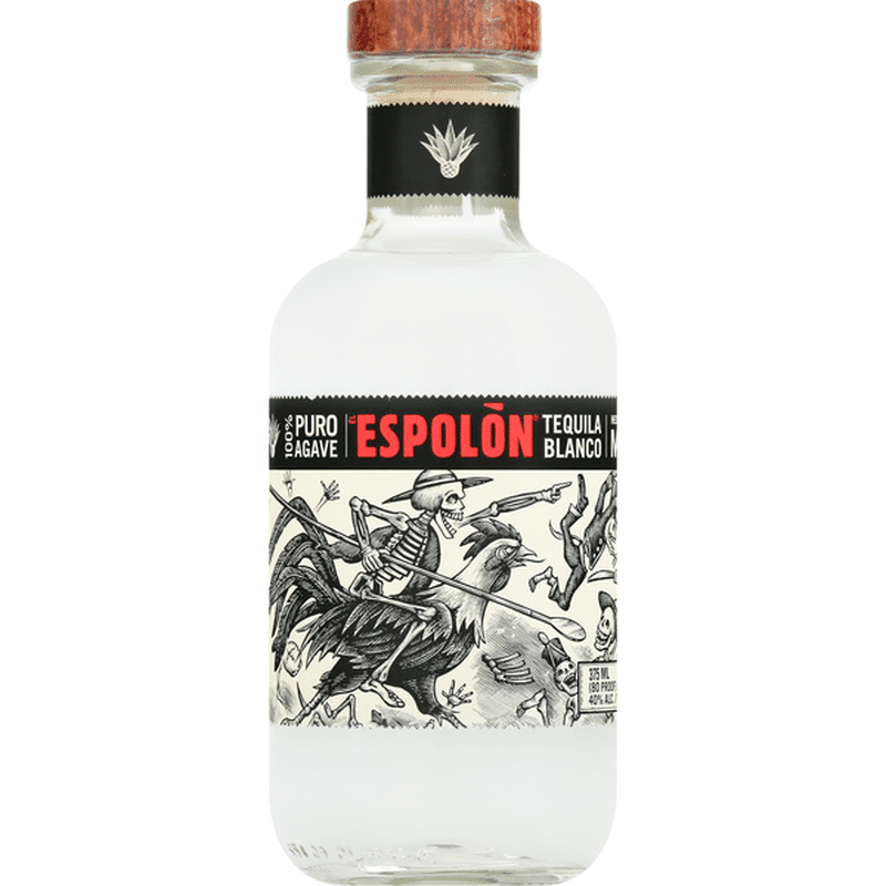 Espolon Blanco Tequila (375 ml) - Instacart