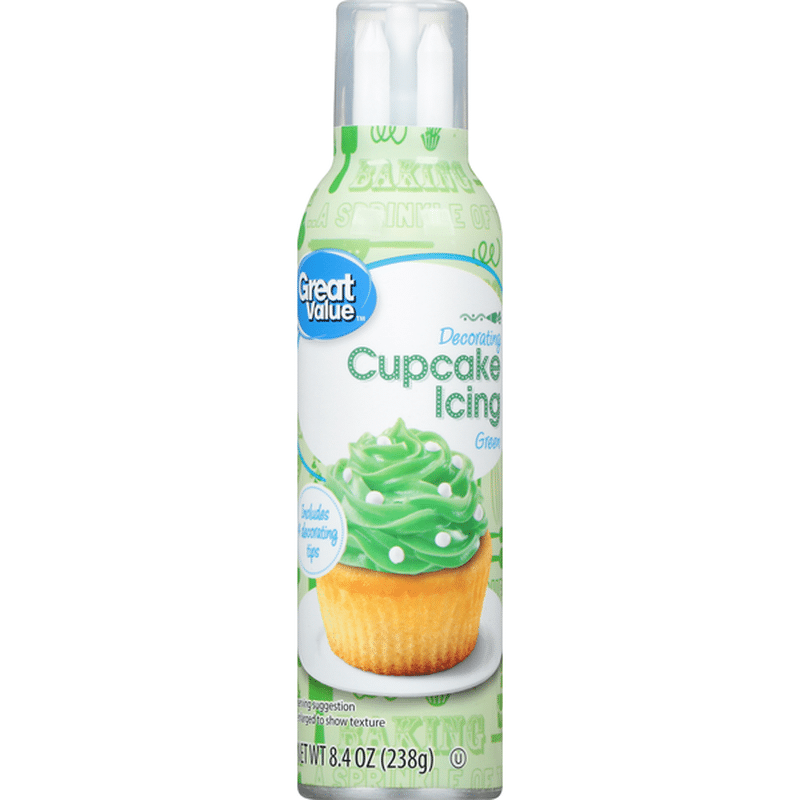 Cake Mate Cupcake Icing, Decorating, Green (8.4 oz) Instacart
