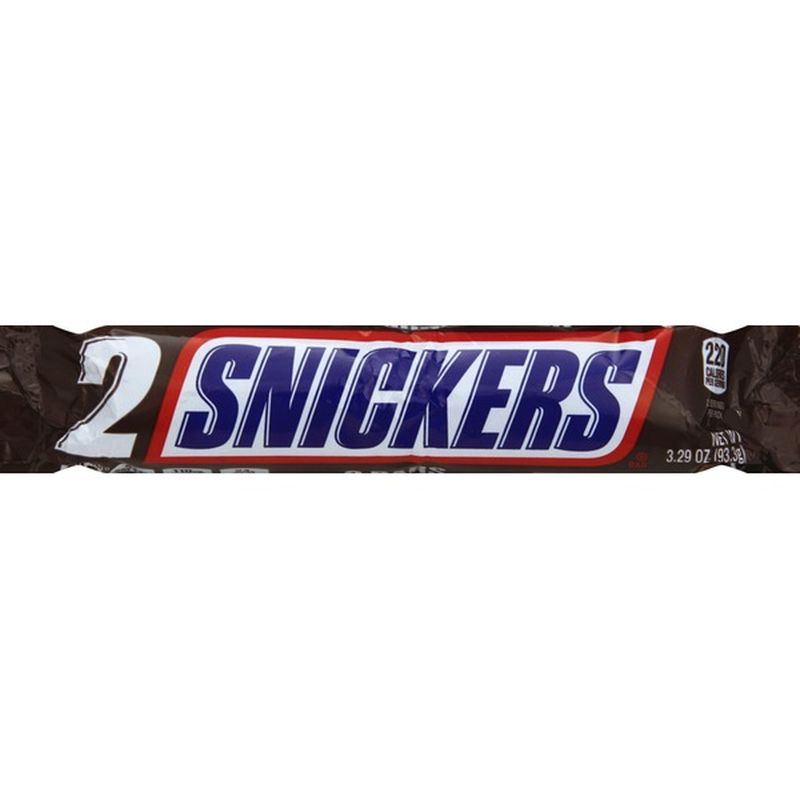Snickers Milk Chocolate Candy Bar Sharing Size (3.29 oz) - Instacart