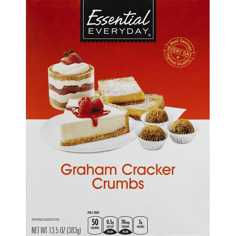 Essential Everyday Graham Cracker Crumbs (13.5 oz) Instacart