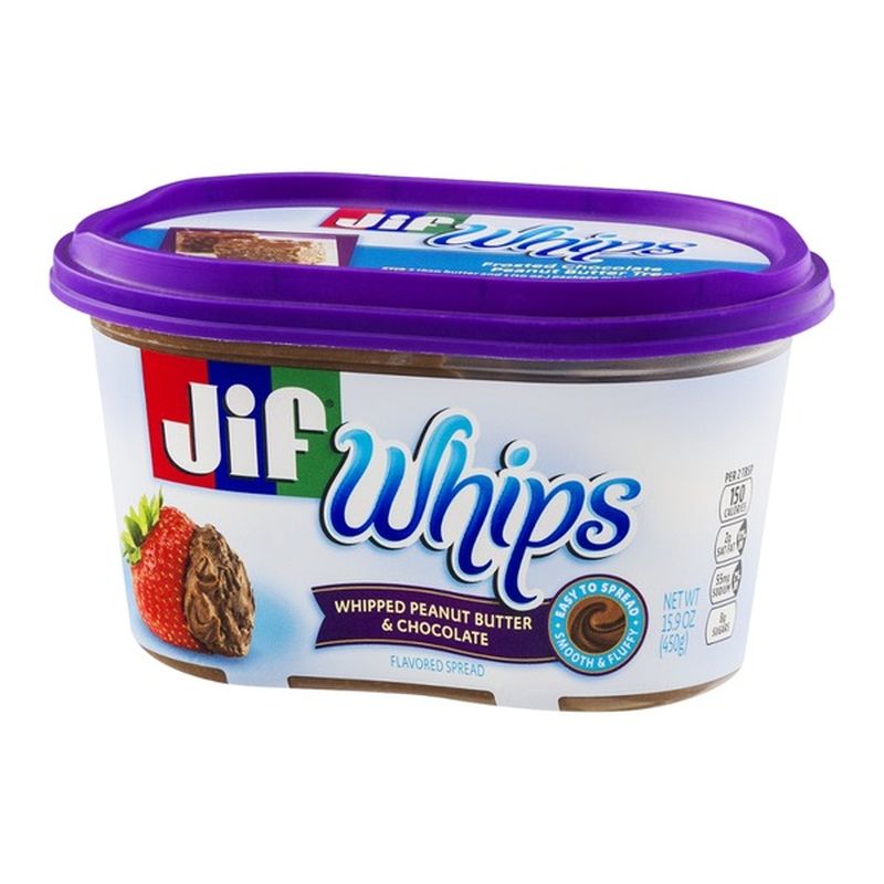 Jif Spread, Whipped Peanut Butter & Chocolate (15.9 oz) Instacart