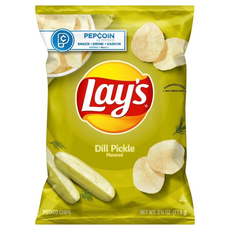 Lay'S Dill Pickle Potato Chips (2.75 oz) Instacart