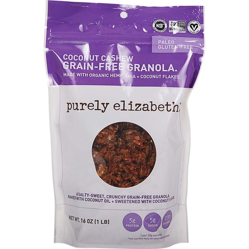 Purely Elizabeth Coconut Cashew Grain Free Granola