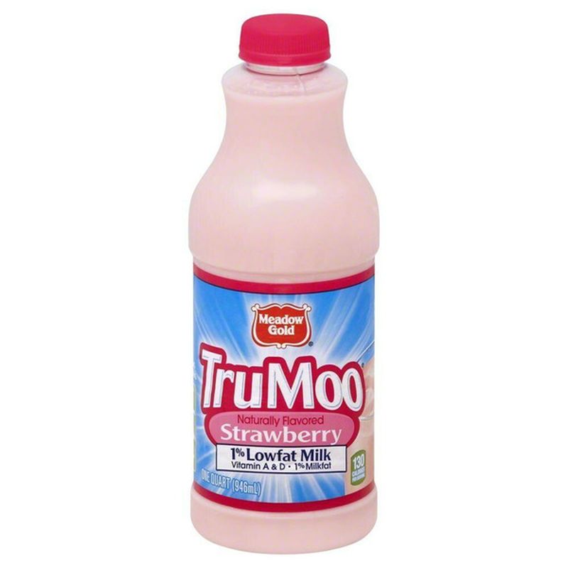 Tru Moo 1% Low Fat Strawberry Milk