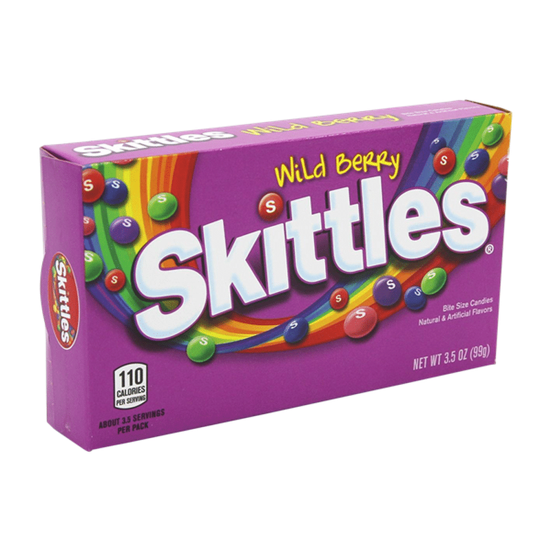 Skittles Wild Berry Candy Theater Box 3 Oz Instacart