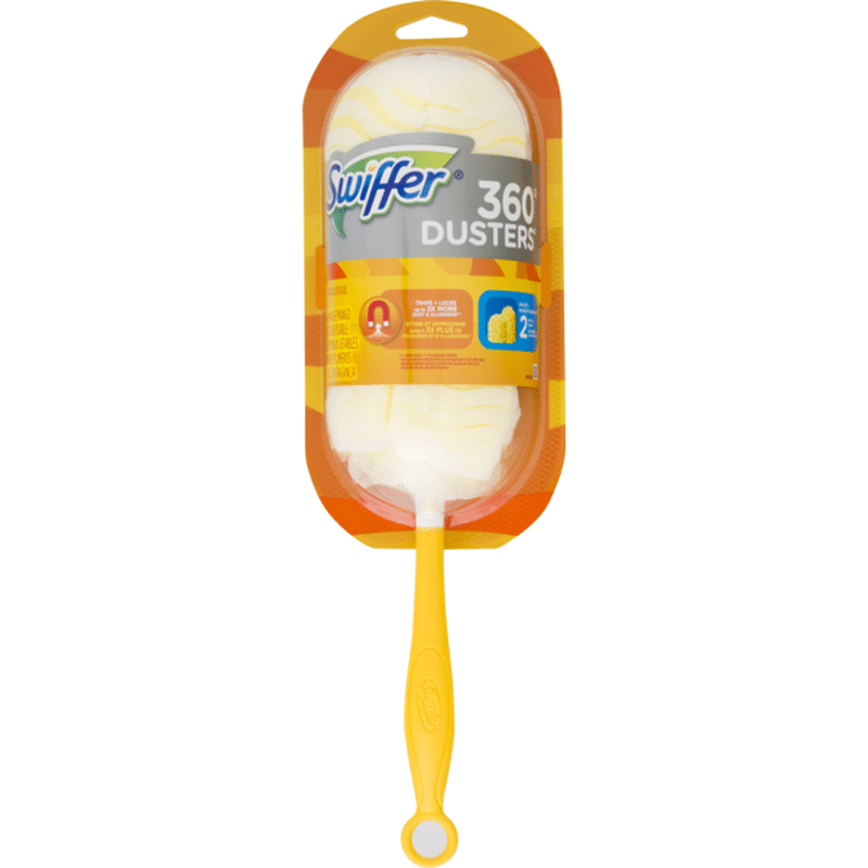 Swiffer Dusters Heavy Duty Short Handle Dusting Kit (Handle, Dusters