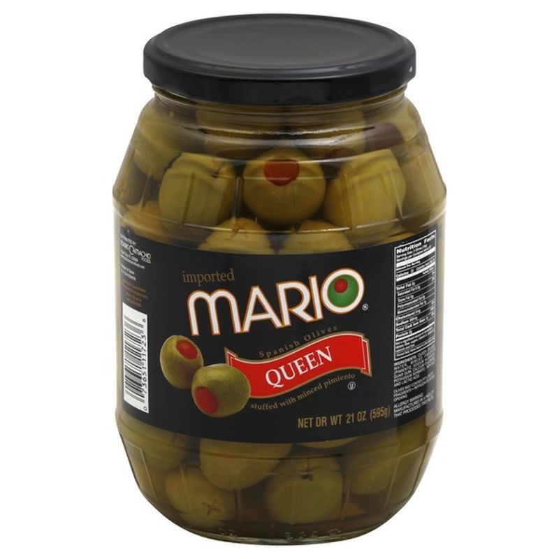 Mario Olives, Spanish, Queen (21 oz) Instacart