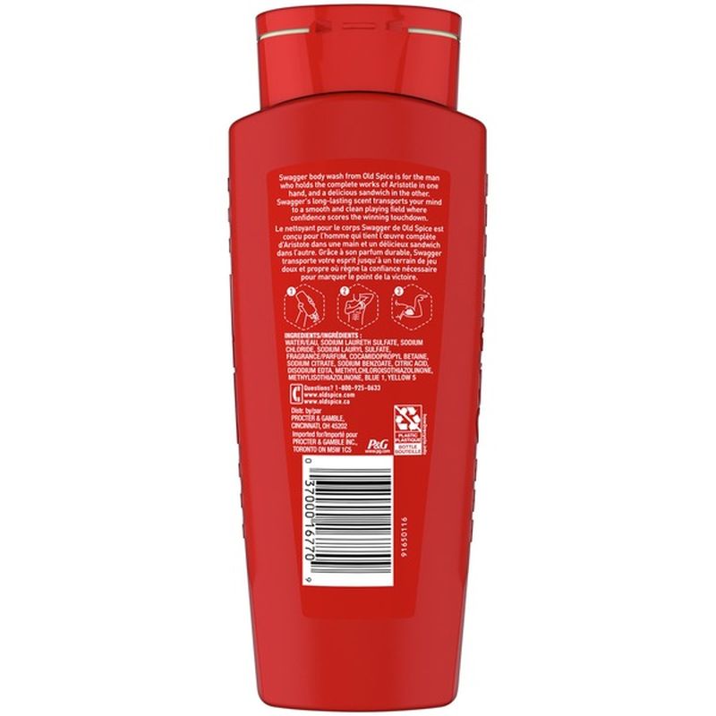Old Spice Swagger Scent Of Confidence, Body Wash For Men