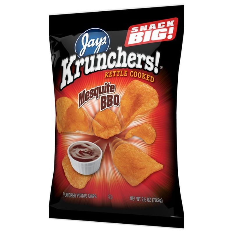 Krunchers® Mesquite BBQ Flavored Potato Chips (2.5 oz) Instacart