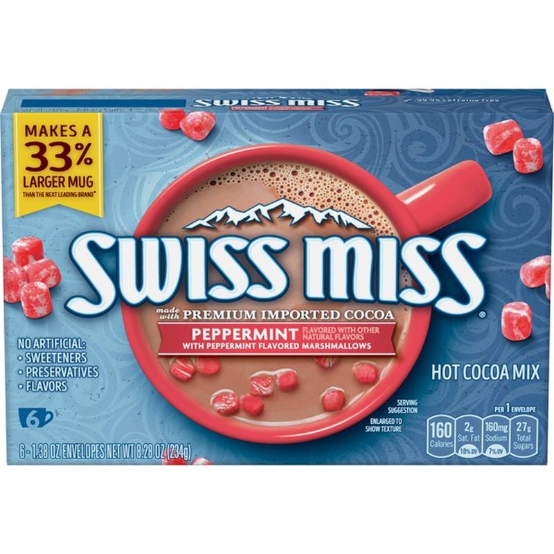 Swiss Miss Hot Cocoa Peppermint 