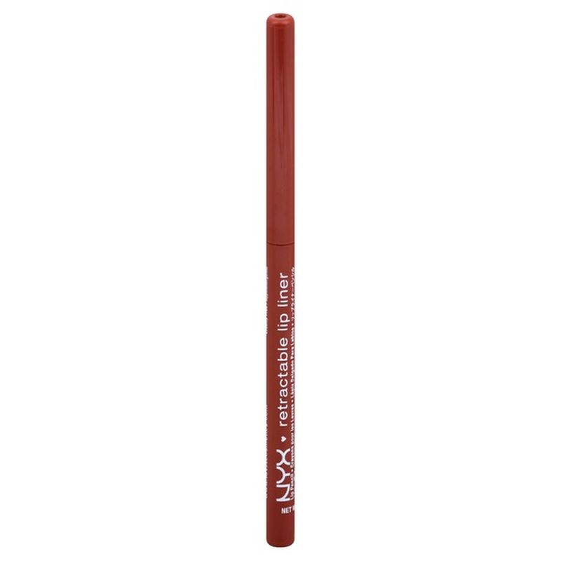 NYX Professional Makeup Lip Liner, Retractable, Water Proof, Nutmeg