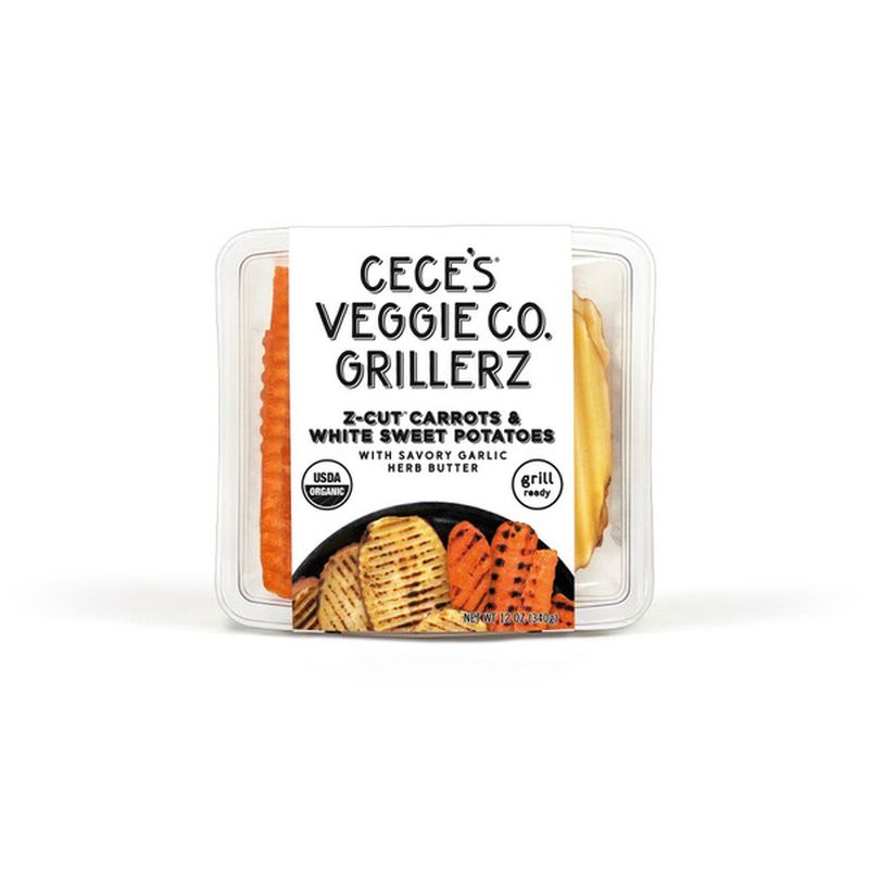 Cece's Veggie Co. Grillerz Carrot Sweet Potato
