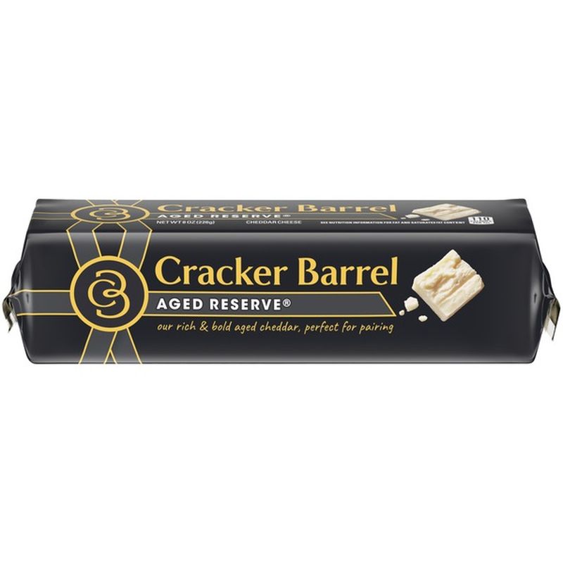 Cracker Barrel Aged Reserve Cheddar Cheese (8 oz) Instacart