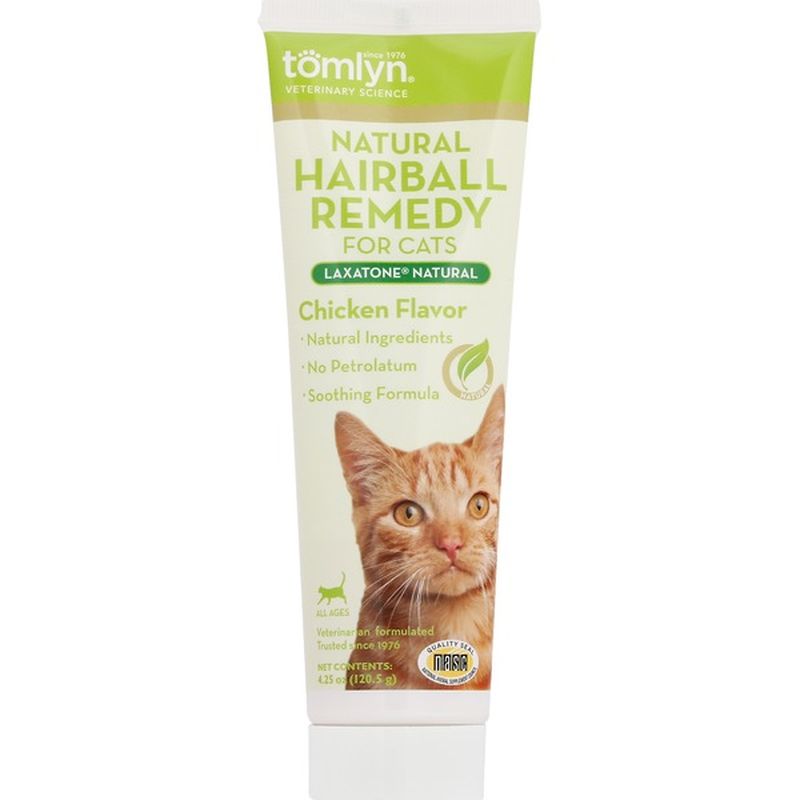 natural hairball control for cats