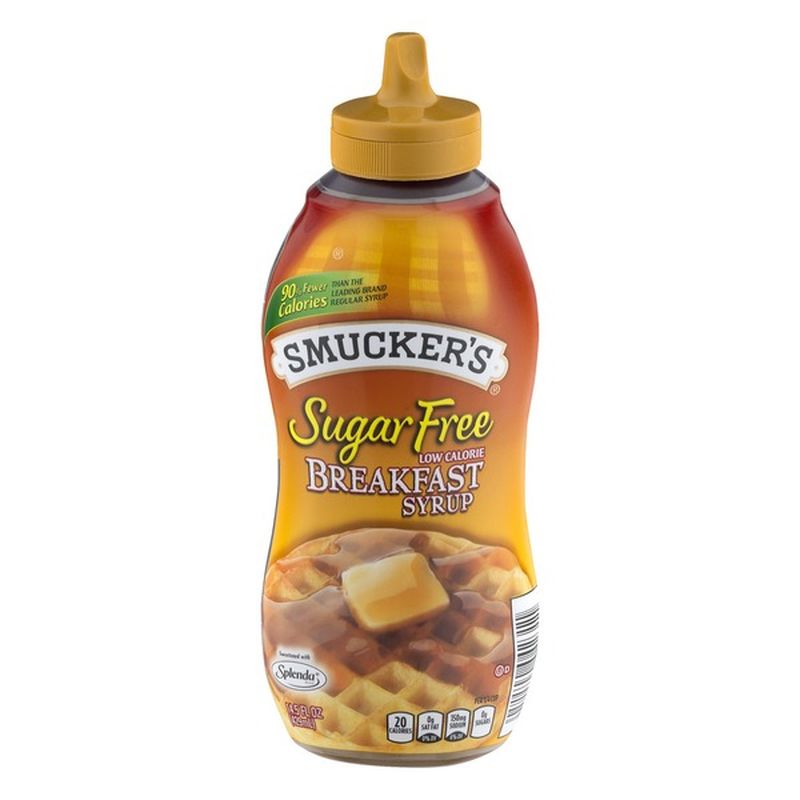 Smucker's Sugar Free Low Calorie Breakfast Syrup (14.5 oz) Instacart