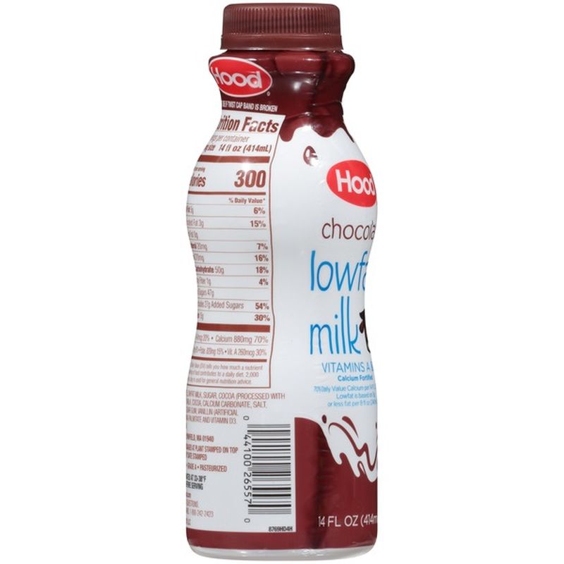Hood Chocolate Lowfat Milk (14 fl oz) from ShopRite ...