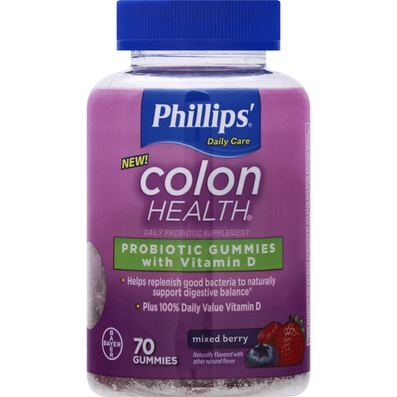Philips Colon Health Probiotic Gummies Supplement (70 ct) Delivery or