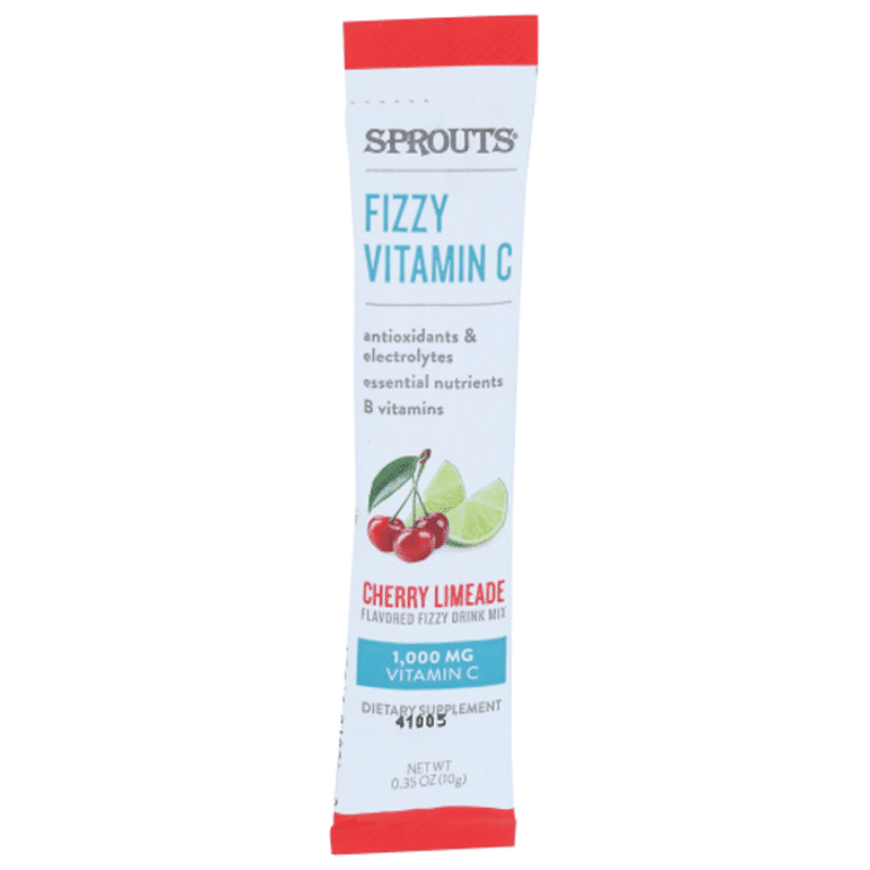 Sprouts Cherry Limeade Vitamin C Fizzy Drink Packet (0.35 oz) from