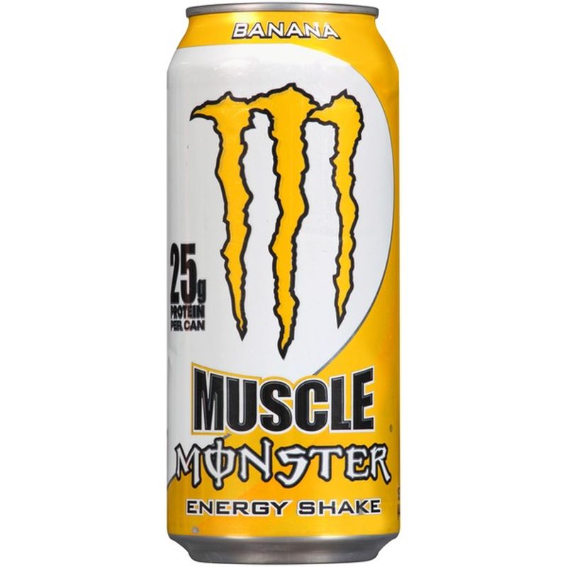 Monster Energy Muscle Energy Shake Banana (15 oz) - Instacart