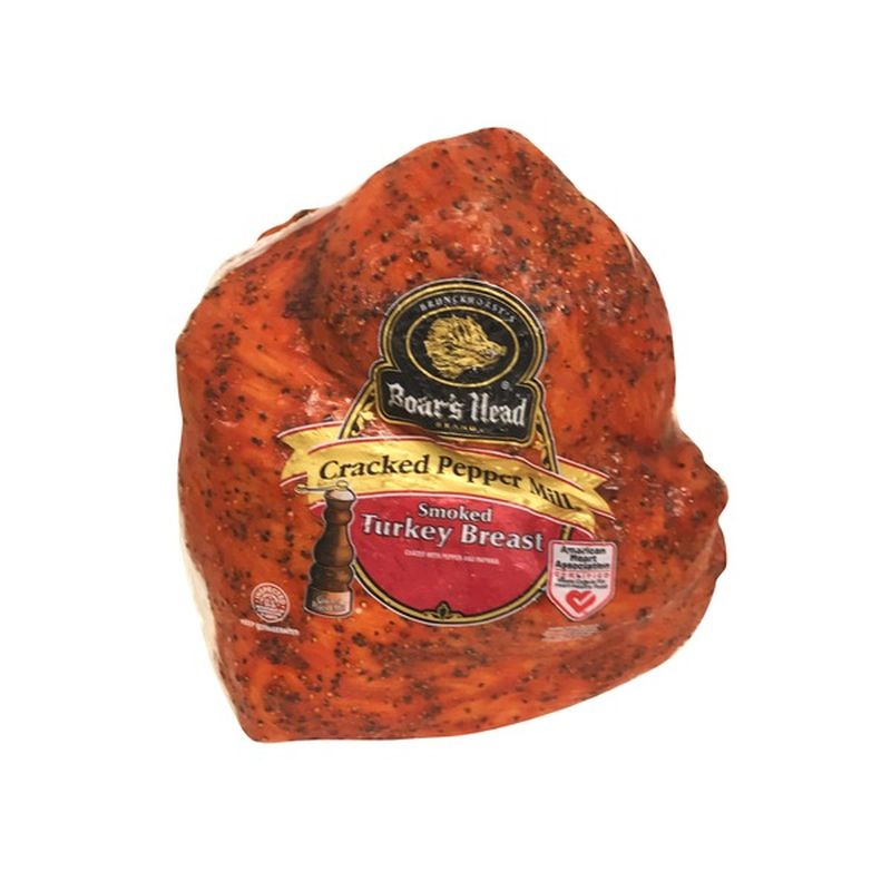 Boar's Head Cracked Pepper Mill Smoked Turkey Breast (lb) Instacart