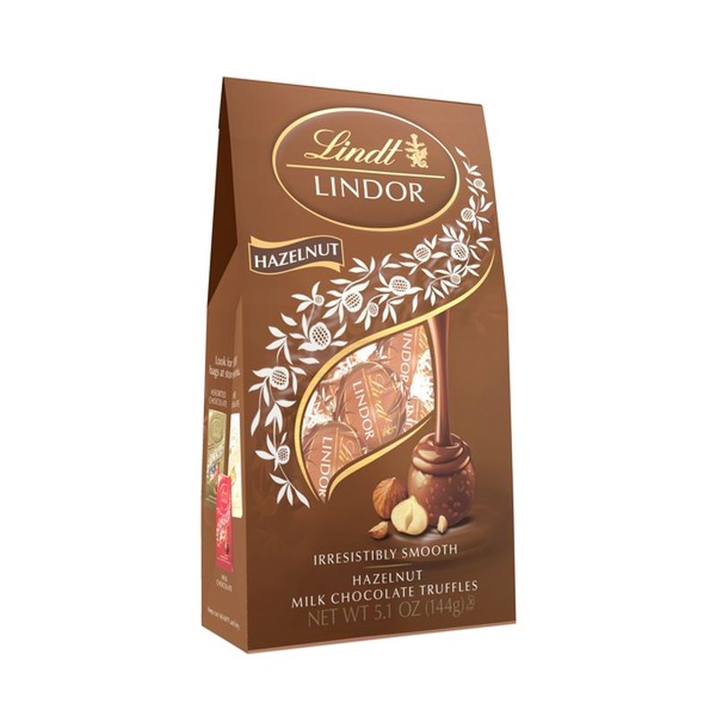 Lindt Lindor Hazelnut Milk Chocolate Truffles 51 Oz Instacart 1474