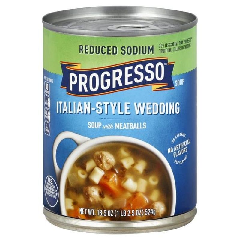 Progresso Soup, Reduced Sodium, ItalianStyle Wedding (18