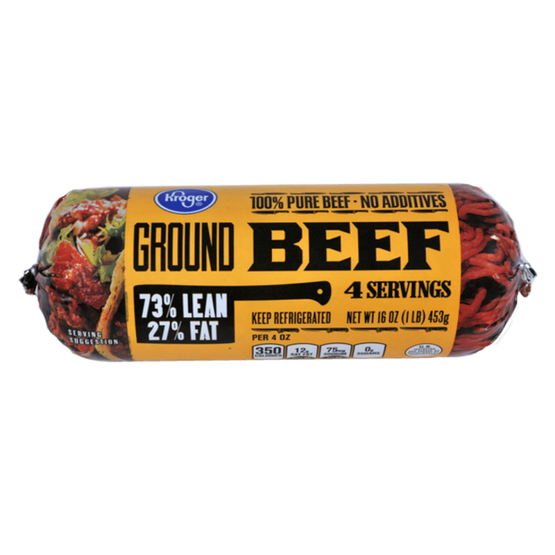 Kroger Ground Beef (16 oz) from FoodsCo Instacart