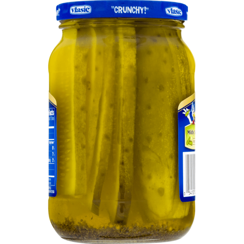 Vlasic Stackers Bread Butter Pickles 16 Fl Oz Instacart