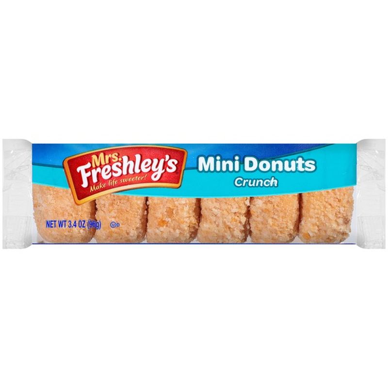 Mrs. Freshley's Crunch Mini Donuts (3.4 oz) - Instacart