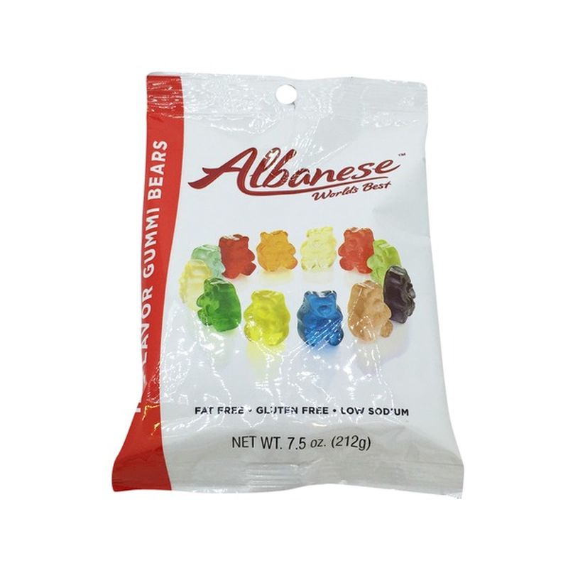 Albanese Gummi Bears, 12 Flavor (7.5 oz) Instacart