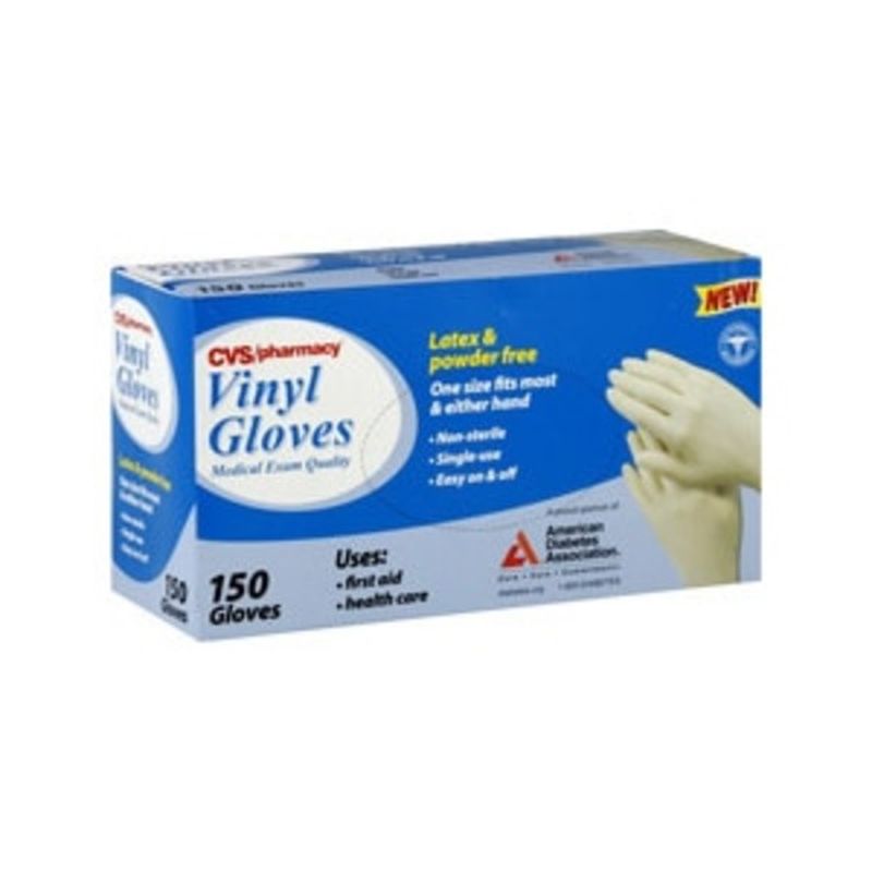 CVS Pharmacy Medical Exam Quality Vinyl Gloves (each) Instacart