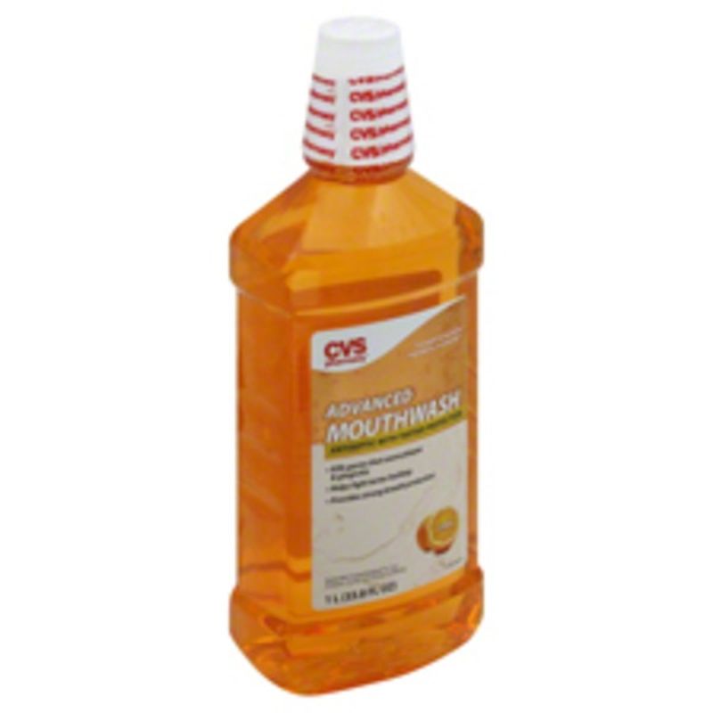 CVS Pharmacy Advanced Mouthwash Antiseptic With Tartar Control, Citrus