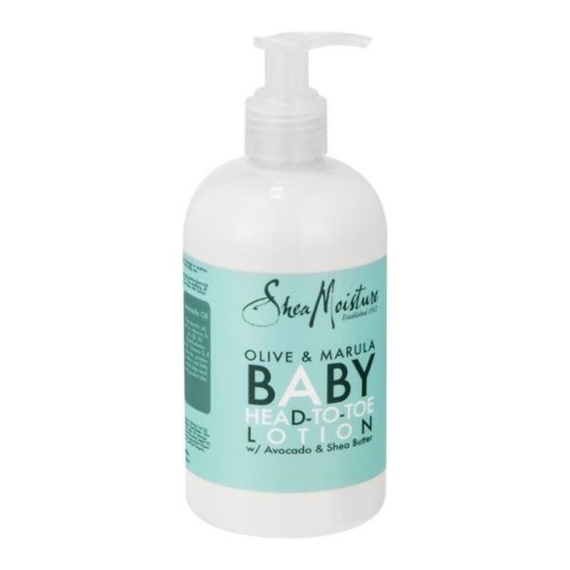 shea moisture olive oil and marula baby lotion